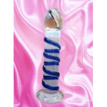 Sex Toy Glass Dildo for Women (IJ-GST052)